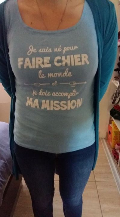 T-shirt mission